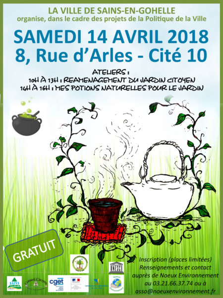 Ateliers "Mes potions naturelles pour le jardin" @ Sains-en-Gohelle | Hauts-de-France | France